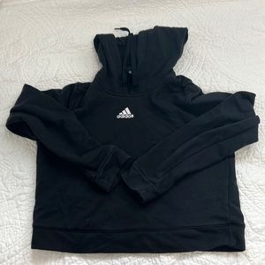 Adidas crop hoodie